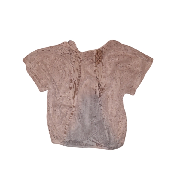 Lace Overlay Tshirt/Tank Combo - Picture 2 of 6